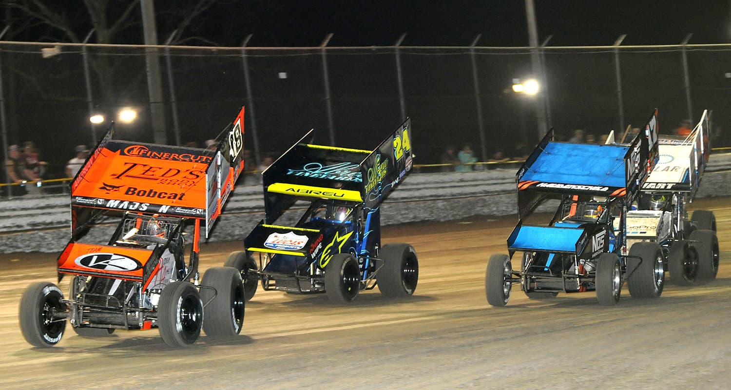Paxton Fleming sprint car