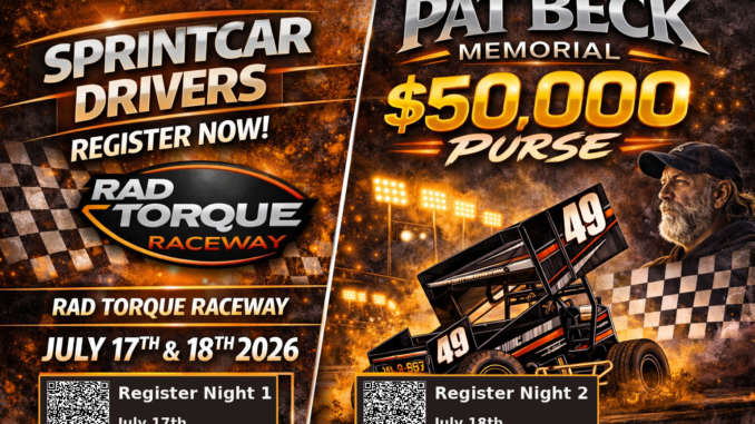 2026 Gold Cup Driver Pre Registrations